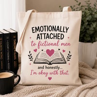 Image 6 of BookTok Tote Bag Collection