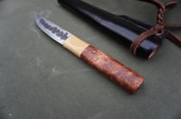 Image 9 of Yakut: British Made, Large Fixed Blade, Hand Forged