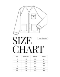 Image 10 of V-Neck "Simple" Chore Jacket..