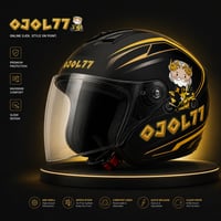 Helm Half Face Ojol77