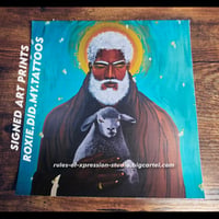 Yeshua Black Messiah ART PRINT