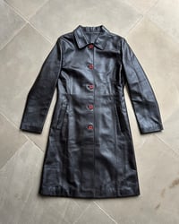 Image 6 of LONG SHEEPSKIN LEATHER COAT