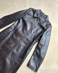 Image 7 of LONG SHEEPSKIN LEATHER COAT