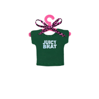 CANDY JUICY DARK GREEN TOP