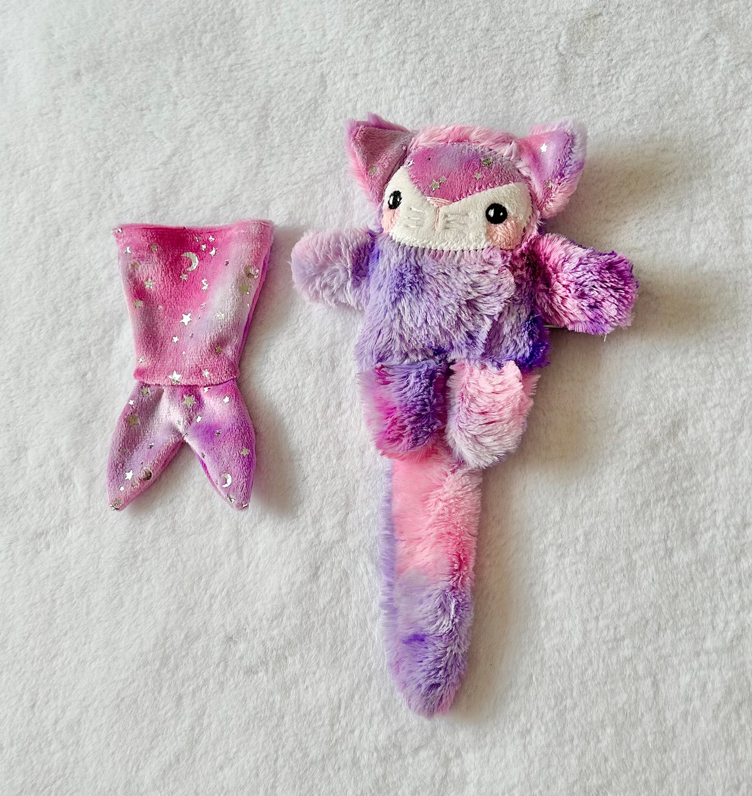 Image of OOAK Mallow the Baby Purrmaid (11 inches)