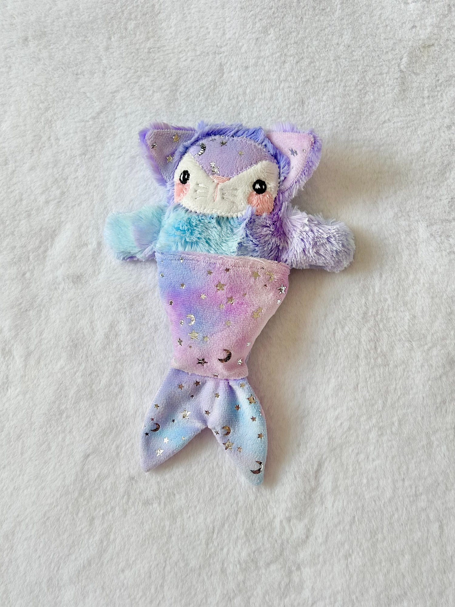 Image of OOAK Galaxia the Baby Purrmaid (11 inches)
