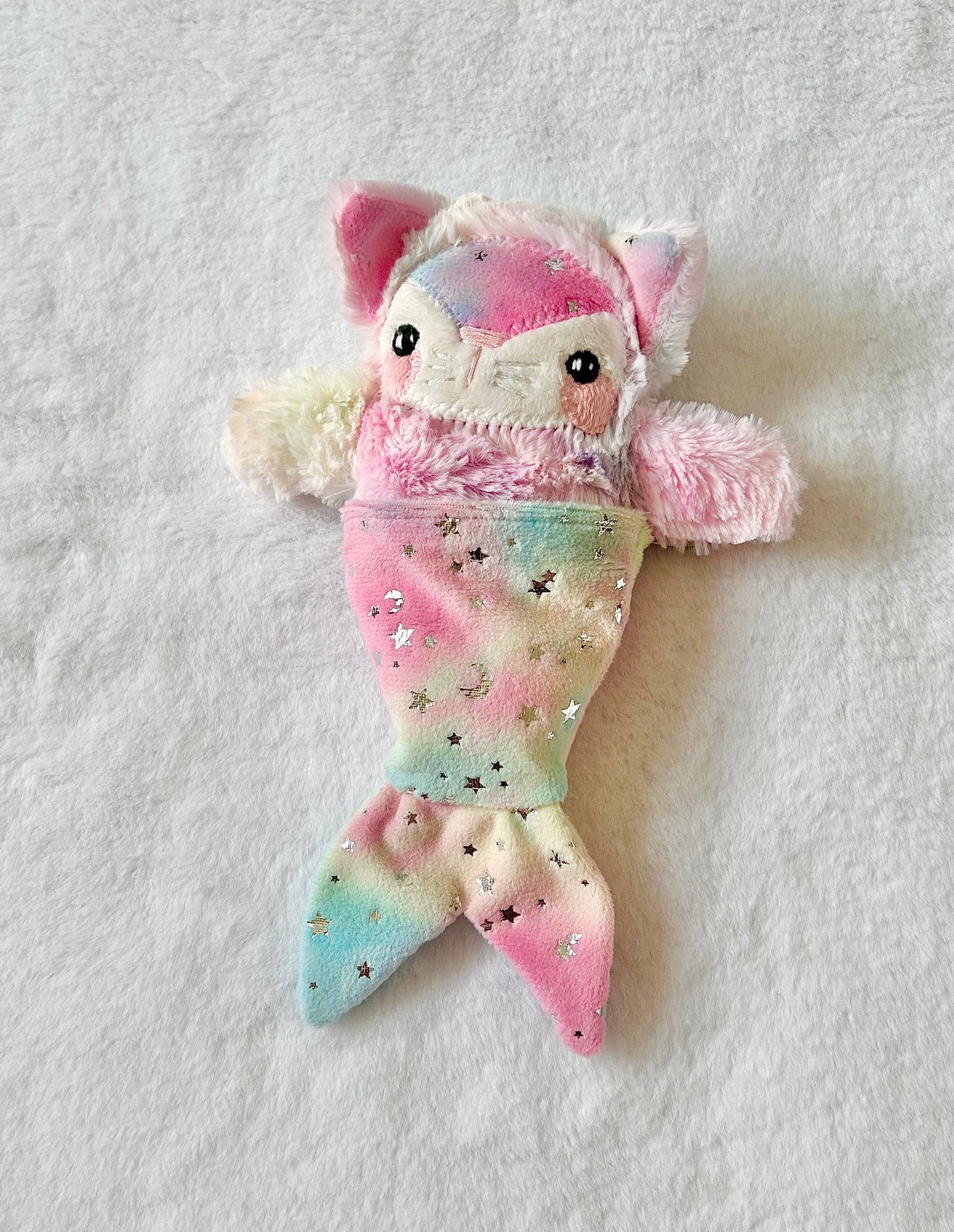 Image of OOAK Sherbet the Baby Purrmaid (11 inches)