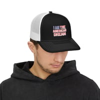 Image 3 of USA Flag 'I Like Big Cream' Snapback Trucker Cap