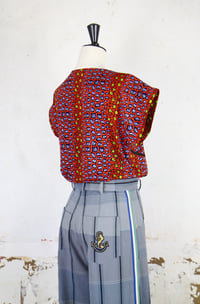 Image 3 of  Blouse VICTORIA Rouge