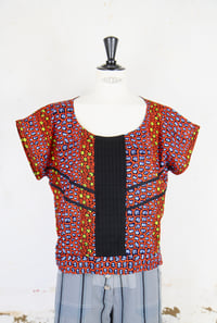 Image 2 of  Blouse VICTORIA Rouge