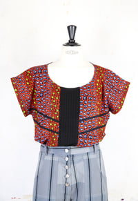 Image 1 of  Blouse VICTORIA Rouge