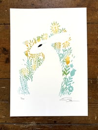 Image 6 of Spring Hares Blanket/Throw - Pre Sale 