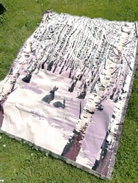 Image 1 of Spring Hares Blanket/Throw - Pre Sale 