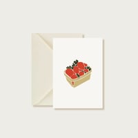 Barquette de fraises 