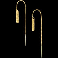 PLUIE D'OR String Earrings · 1 Pendant