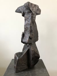 Image 4 of bronzed concrete sculpture