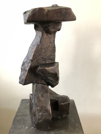 Image 5 of bronzed concrete sculpture