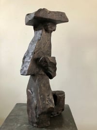 Image 2 of bronzed concrete sculpture