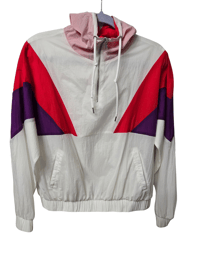Image 1 of Colorblock Pullover Track Jacket