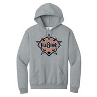 Unisex Jerzees Hooded Sweatshirt Grey