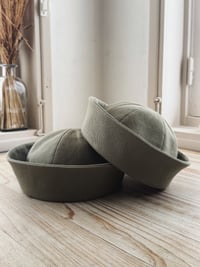 Image 1 of Sailor hat • sergé kaki