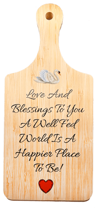 Image 2 of Love & Blessings, board Color (5x7)