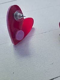 Image 6 of uhani SRCA NA POL // HALF OF THE HEART earrings