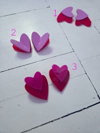 Image 7 of uhani SRCA NA POL // HALF OF THE HEART earrings