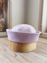 Image 2 of Sailor hat • sergé lilas