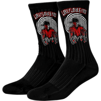 Image 1 of Lo Key Loves You Socks