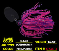 Image 4 of Susan's Reel Creations Loudmouth Vibrating Jig (Various Colors)