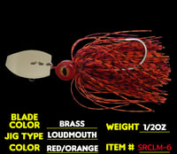 Image 7 of Susan's Reel Creations Loudmouth Vibrating Jig (Various Colors)
