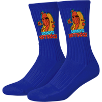 Image 1 of Lo Key's Hot Dogs Socks