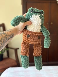 XL Toadrick Crochet Plushie