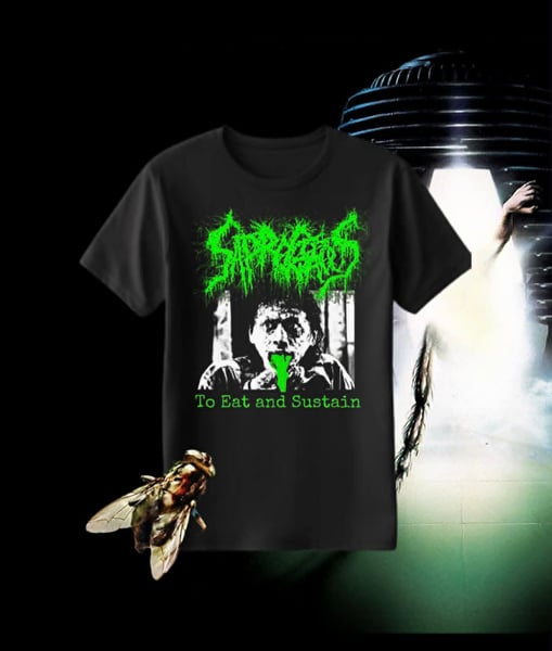 Image of Saprogenous "To Eat and Sustain" shirt PRE-ORDER