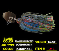 Image 2 of Loudmouth Vibrating Jig (Various Colors)