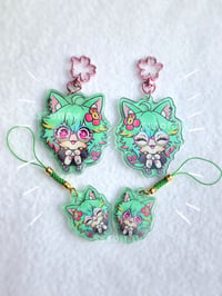 Rose Phone Charms and Keychains