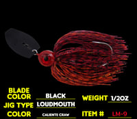 Image 10 of Loudmouth Vibrating Jig (Various Colors)