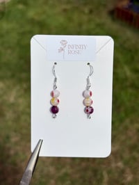 Image 1 of Millefiori Dangled Earrings