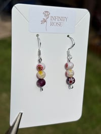 Image 3 of Millefiori Dangled Earrings