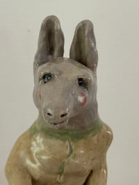 Image 6 of Clay:Donkey in red mittons