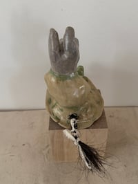 Image 9 of Clay:Donkey in red mittons
