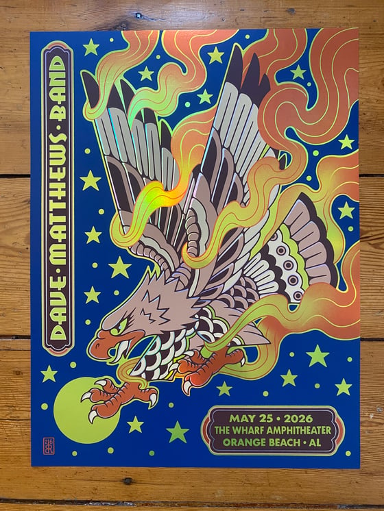 Image of Dave Matthews Band | Orange Beach, AL | FOIL