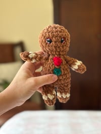 Crochet Gingerbread Man Plushie