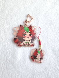Chibi Tanuki Phone Charm and Keychain