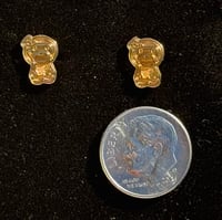 Image 3 of baby Lisa micro stud earrings