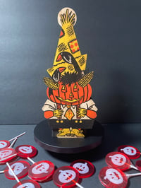 Image 1 of Vintage Inspired Scarecrow Candy container
