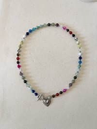 Image 1 of Collier DOLCE rainbow silver 