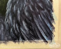 Image 5 of Original Painting - "Black Wings Watching" - FRAMED