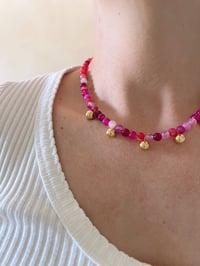 Image 1 of Collier ALOÏS // Agate Rose 